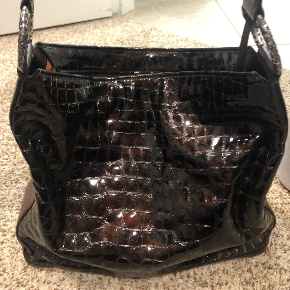 ‼️SALE‼️Brighton Croc Leather shoulder Bag